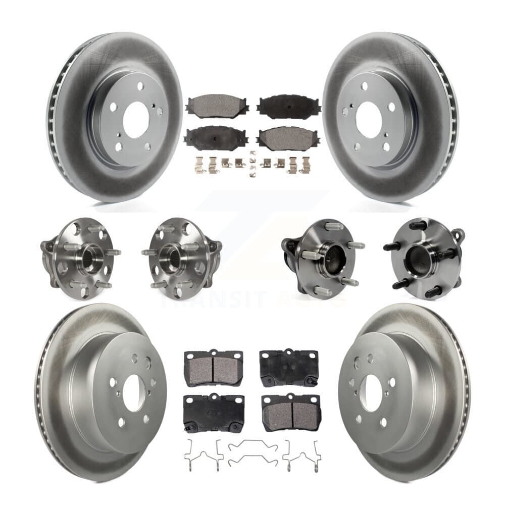 Transit Auto - KBB-116653 - Front and Rear Wheel Bearing and Hub Assembly Kits image 1