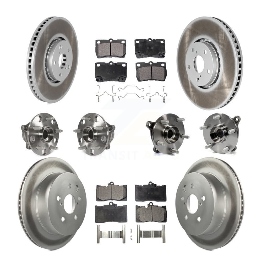 Transit Auto - KBB-116655 - Front and Rear Wheel Bearing and Hub Assembly Kits image 1