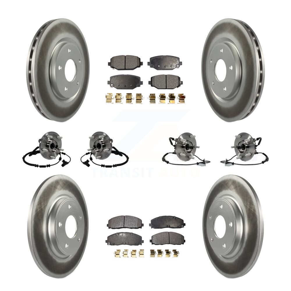Transit Auto - KBB-116741 - Front and Rear Wheel Bearing and Hub Assembly Kits image 1