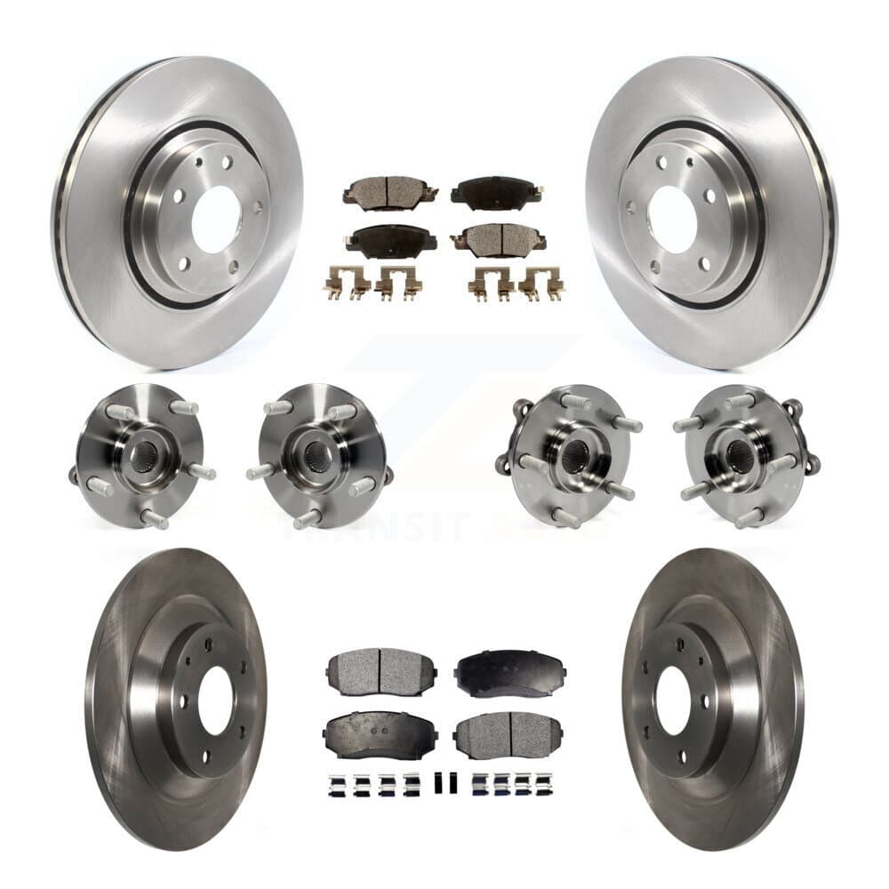 Transit Auto - KBB-116767 - Front and Rear Wheel Bearing and Hub Assembly Kits image 1