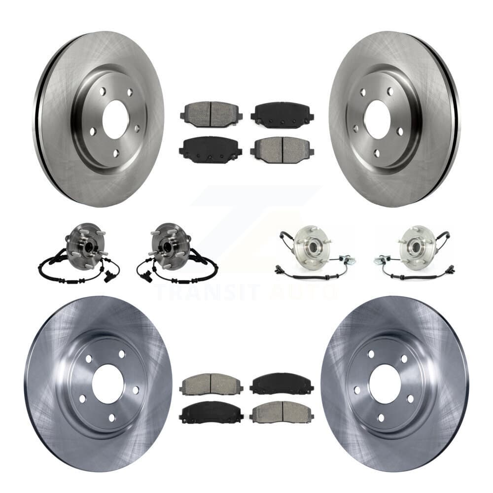 Transit Auto - KBB-116777 - Front and Rear Wheel Bearing and Hub Assembly Kits image 1