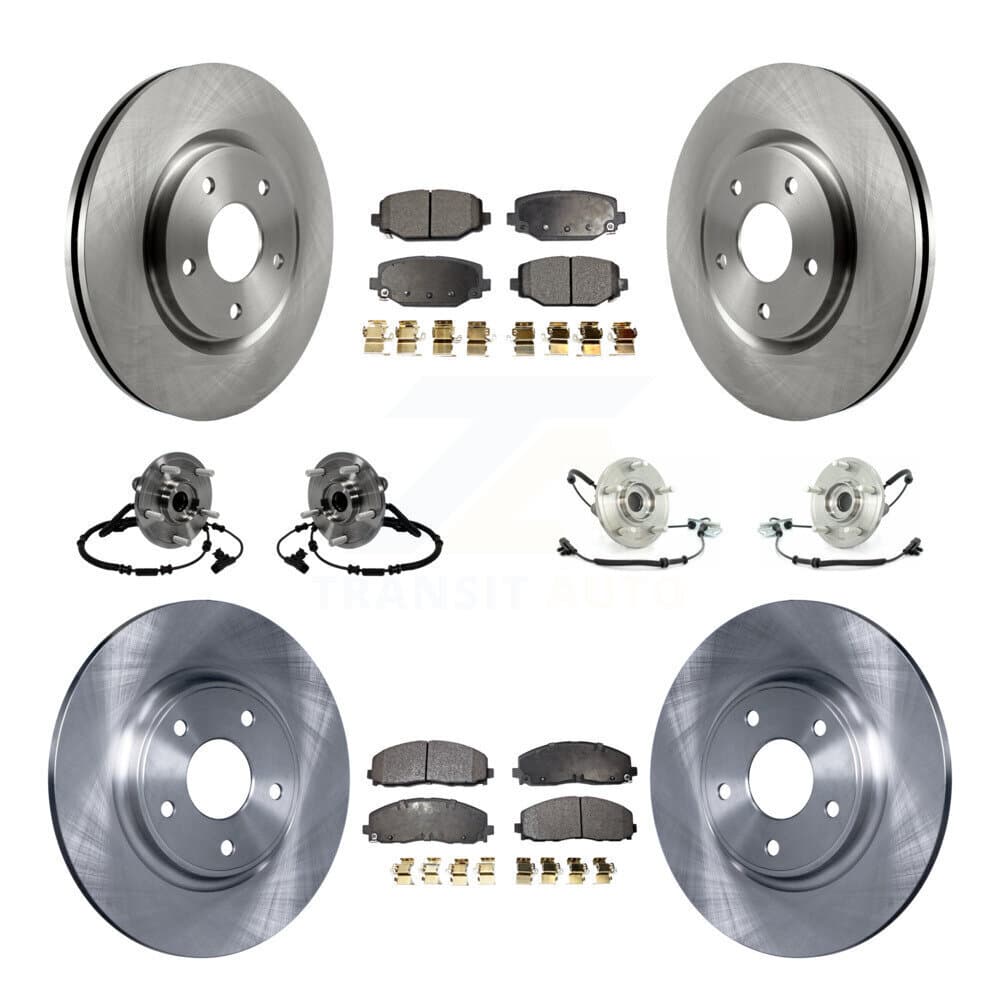 Transit Auto - KBB-116782 - Front and Rear Wheel Bearing and Hub Assembly Kits image 1