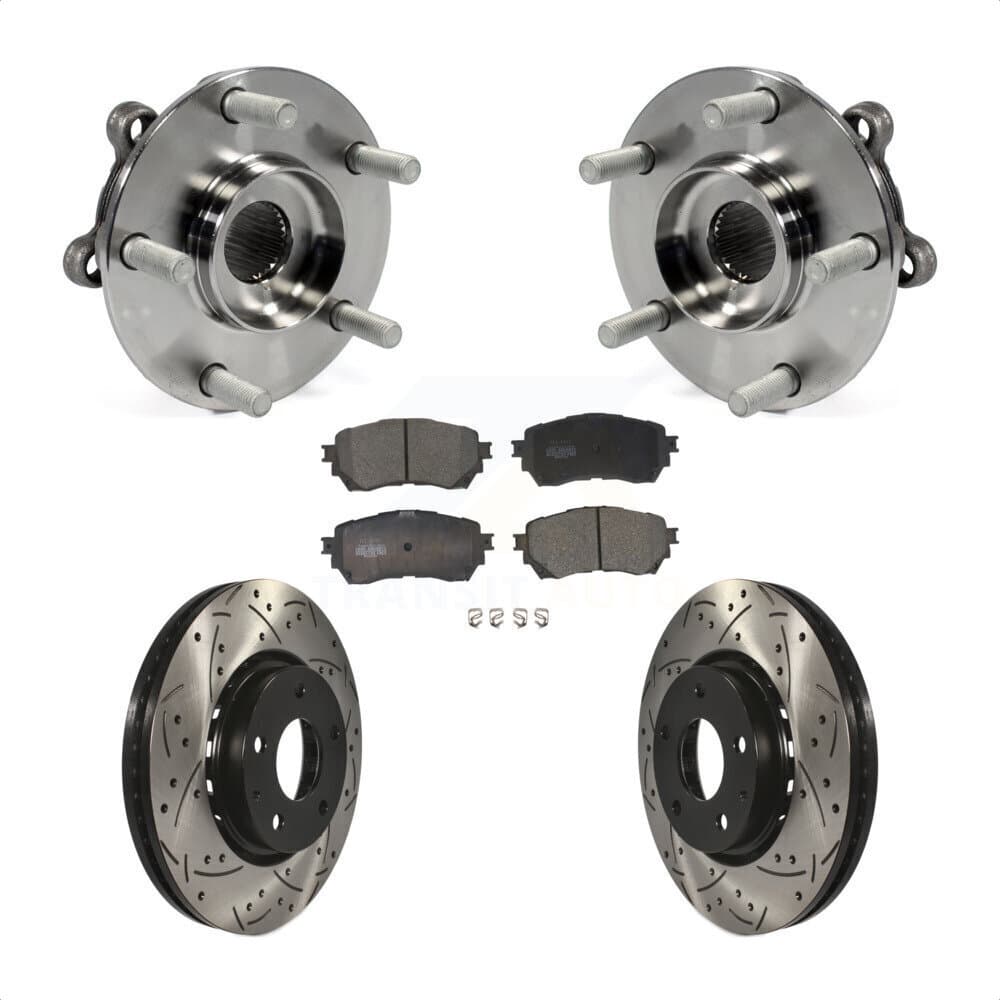 Transit Auto - KBB-116809 - Front Wheel Bearing and Hub Assembly Kits image 1