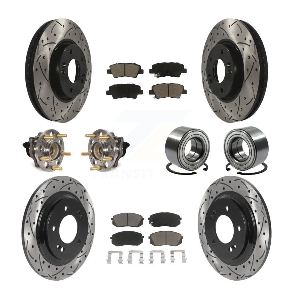 Transit Auto - KBB-117555 - Front and Rear Wheel Bearing Kits image 1