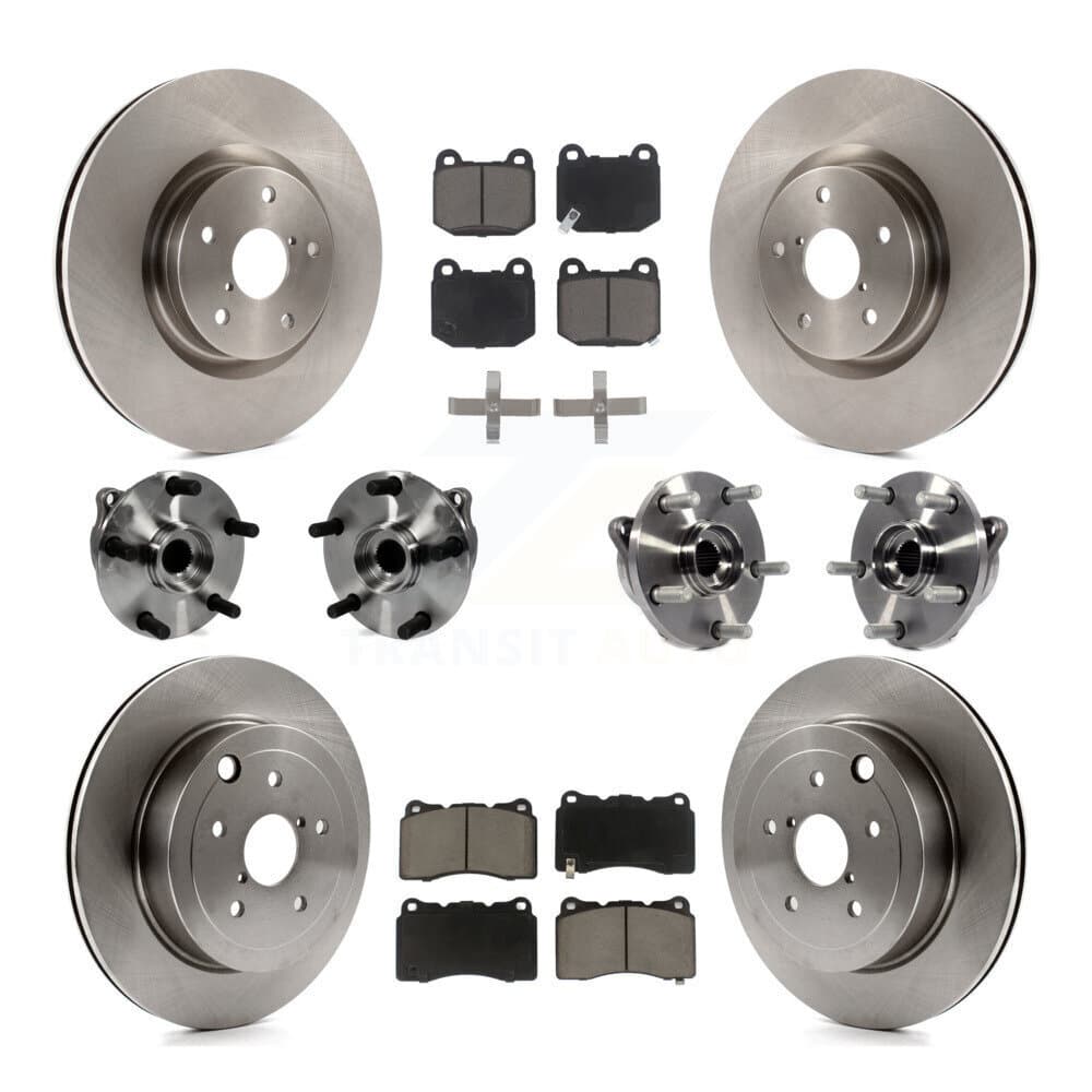 Transit Auto - KBB-119020 - Front and Rear Wheel Bearing and Hub Assembly Kits image 1