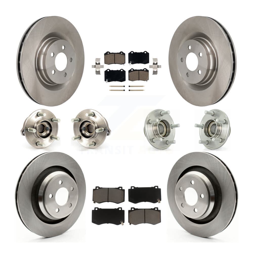 Transit Auto - KBB-119245 - Front and Rear Wheel Bearing and Hub Assembly Kits image 1