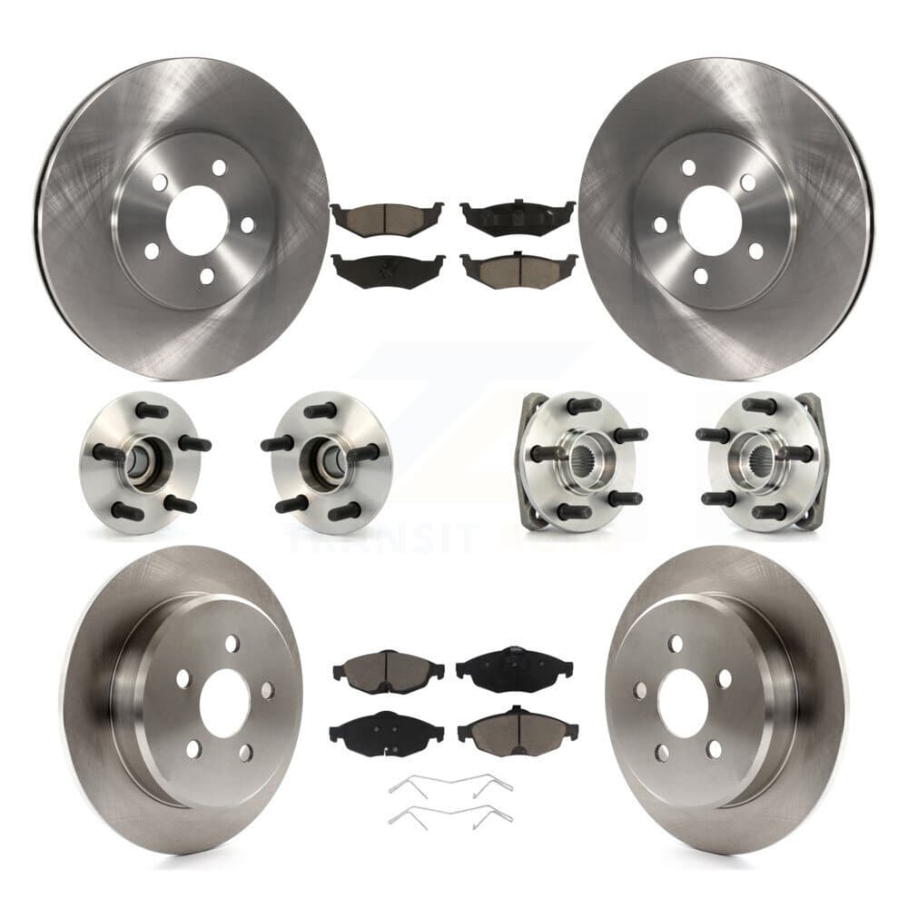 Transit Auto - KBB-119314 - Front and Rear Wheel Bearing and Hub Assembly Kits image 1