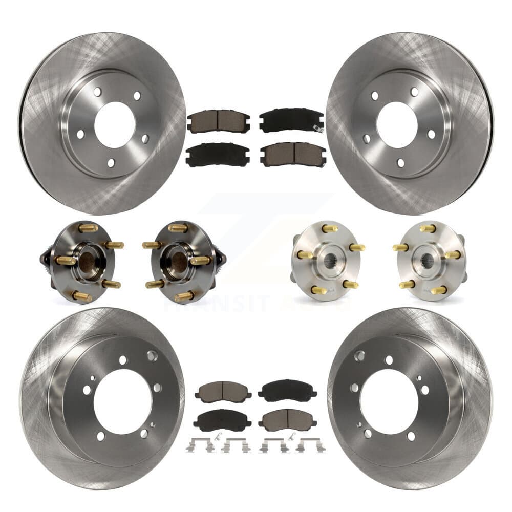 Transit Auto - KBB-119317 - Front and Rear Wheel Bearing and Hub Assembly Kits image 1