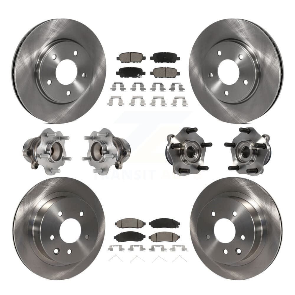 Transit Auto - KBB-119327 - Front and Rear Wheel Bearing and Hub Assembly Kits image 1