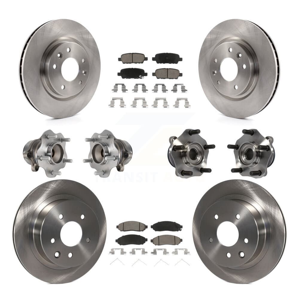 Transit Auto - KBB-119333 - Front and Rear Wheel Bearing and Hub Assembly Kits image 1