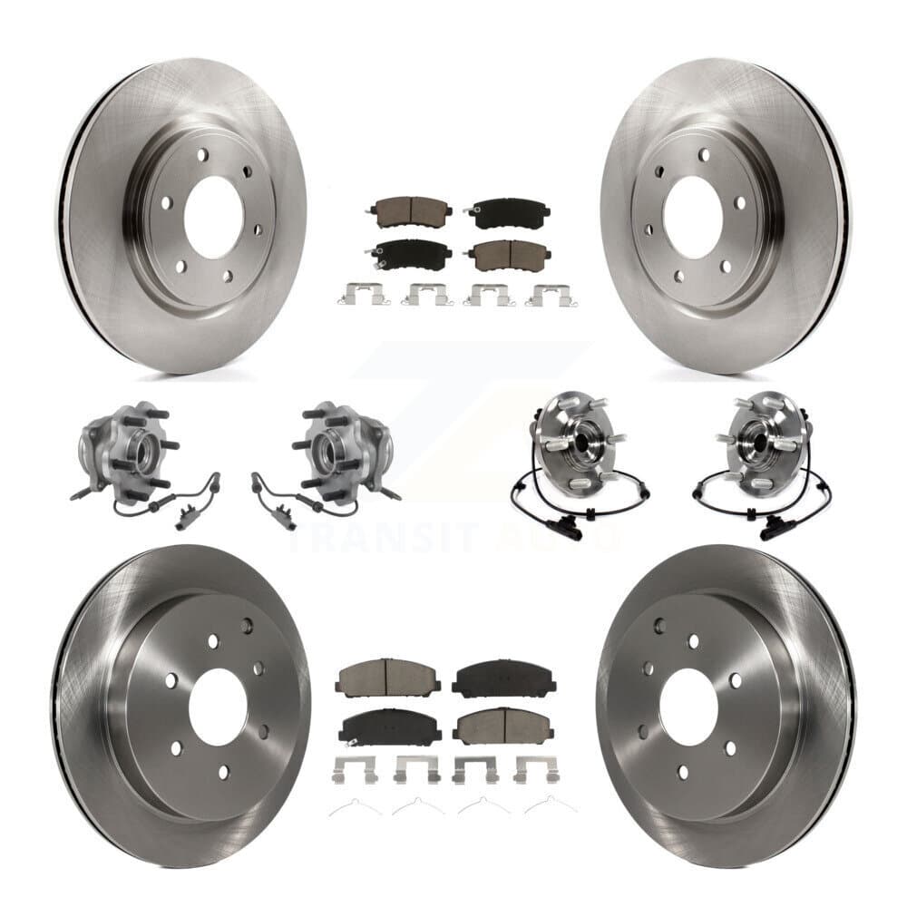 Transit Auto - KBB-119339 - Front and Rear Wheel Bearing and Hub Assembly Kits image 1