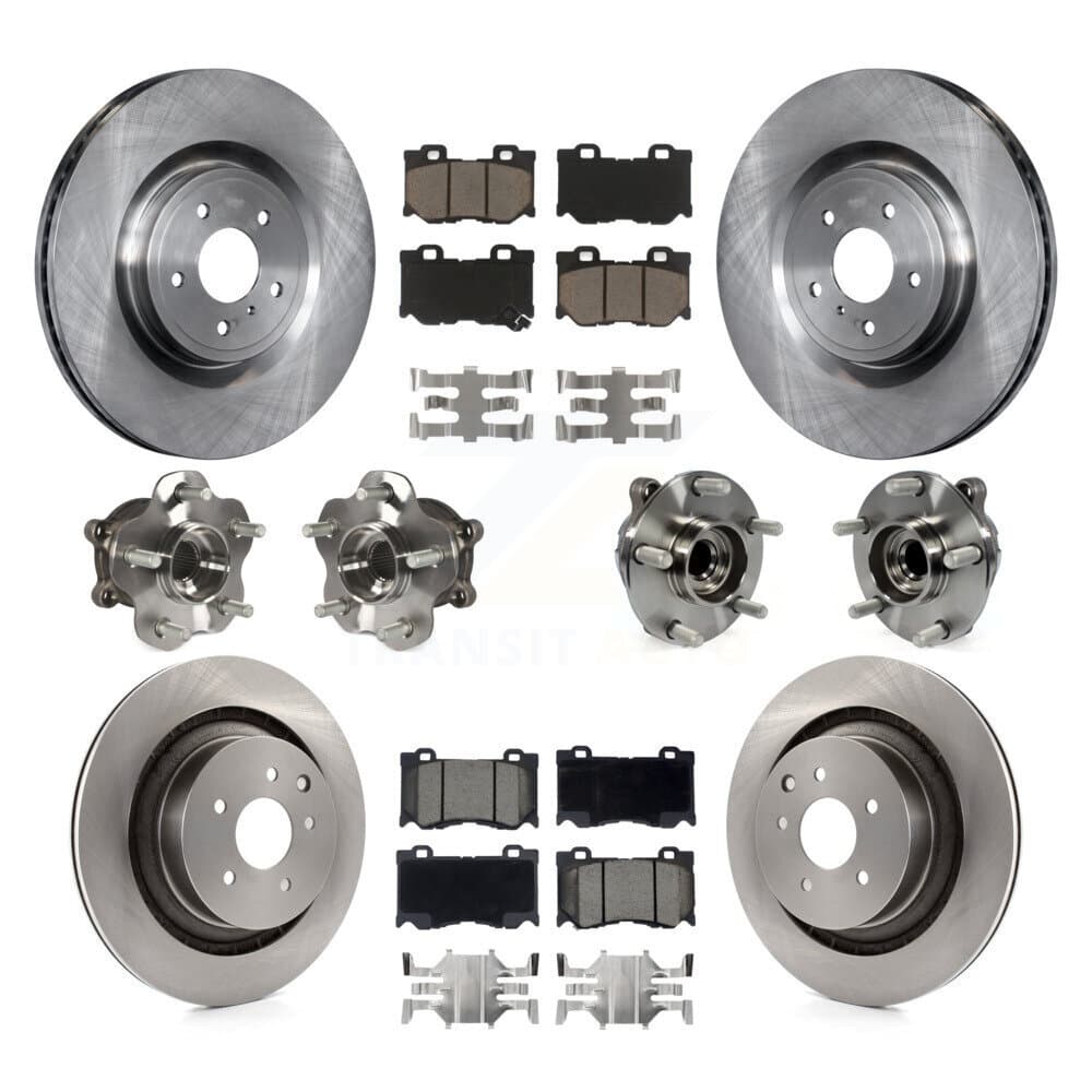 Transit Auto - KBB-119344 - Front and Rear Wheel Bearing and Hub Assembly Kits image 1