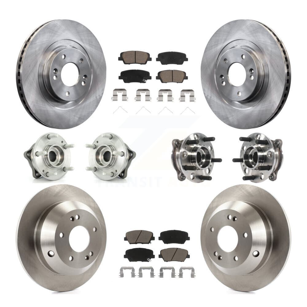Transit Auto - KBB-119393 - Front and Rear Wheel Bearing and Hub Assembly Kits image 1