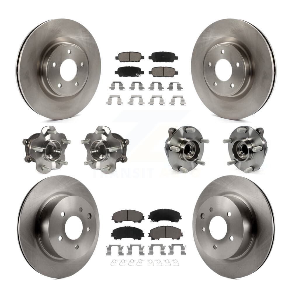 Transit Auto - KBB-119484 - Front and Rear Wheel Bearing and Hub Assembly Kits image 1