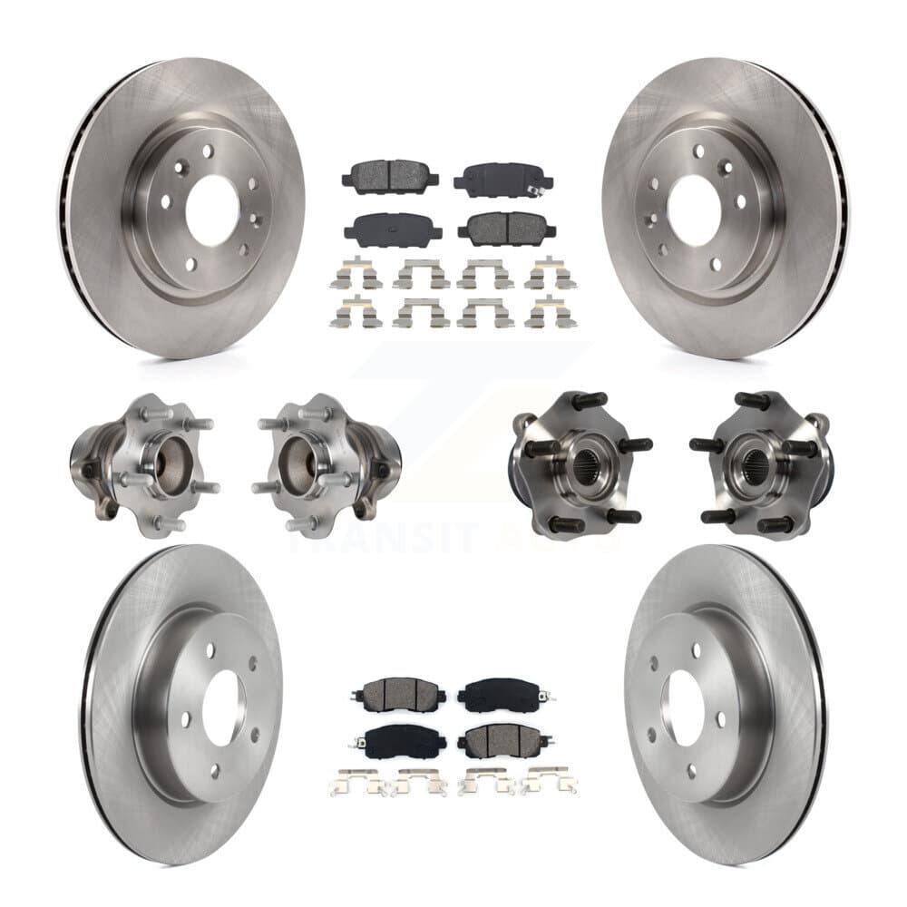 Transit Auto - KBB-119787 - Front and Rear Wheel Bearing and Hub Assembly Kits image 1