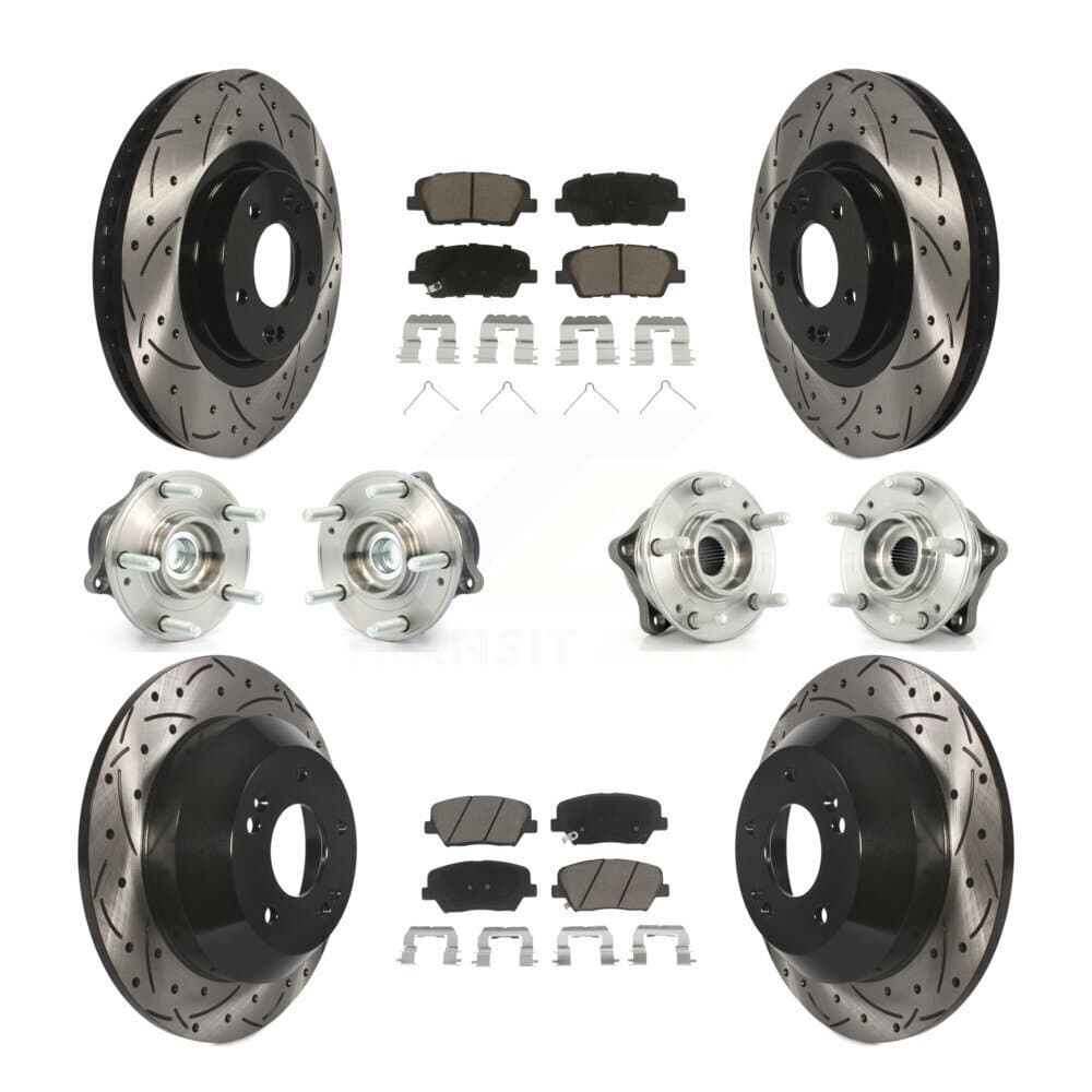 Transit Auto - KBB-119823 - Front and Rear Wheel Bearing and Hub Assembly Kits image 1