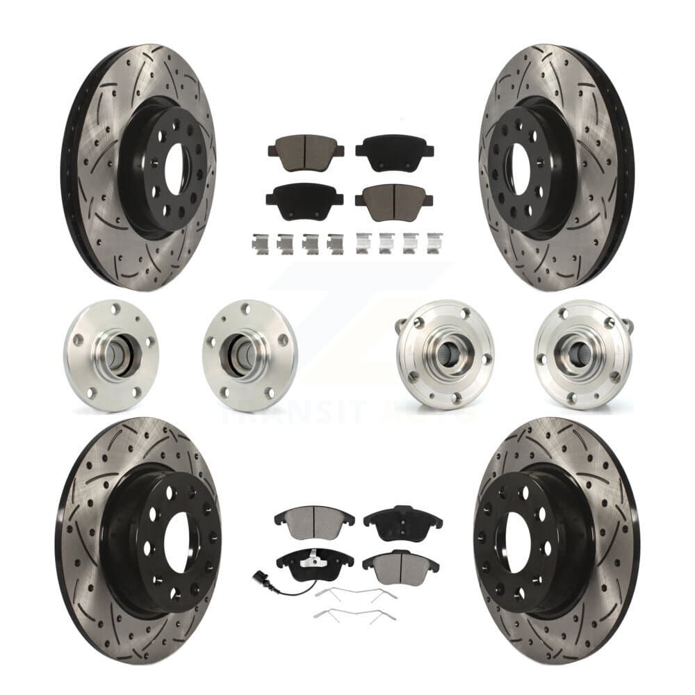 Transit Auto - KBB-119826 - Front and Rear Wheel Bearing and Hub Assembly Kits image 1