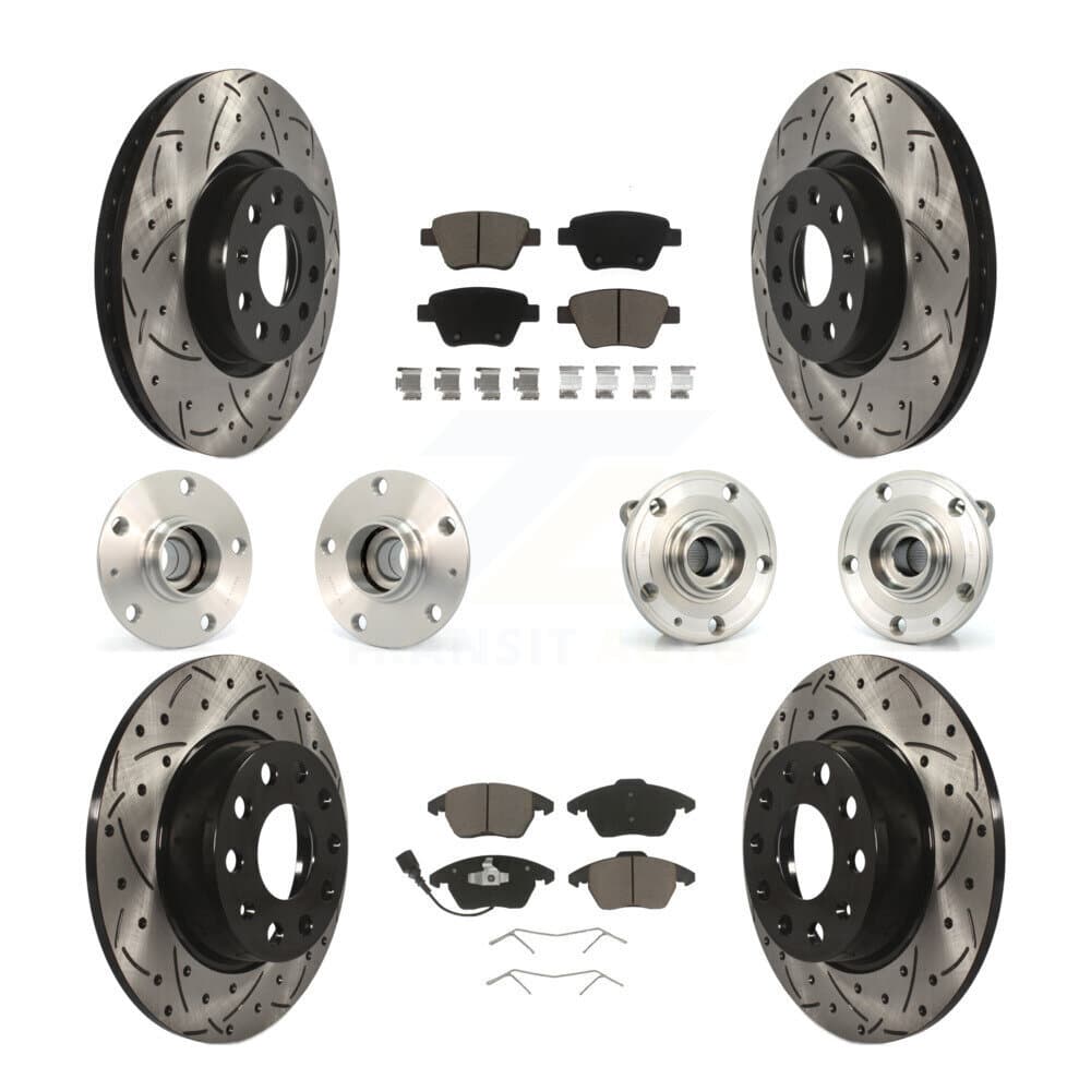 Transit Auto - KBB-119828 - Front and Rear Wheel Bearing and Hub Assembly Kits image 1