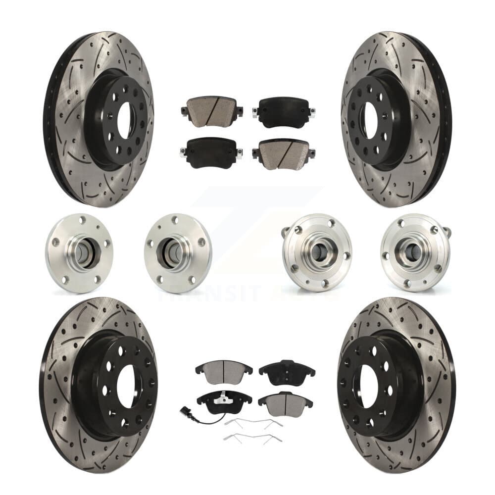 Transit Auto - KBB-119831 - Front and Rear Wheel Bearing and Hub Assembly Kits image 1