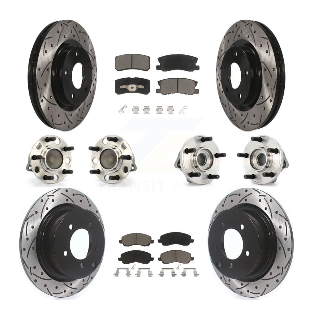 Transit Auto - KBB-119832 - Front and Rear Wheel Bearing and Hub Assembly Kits image 1