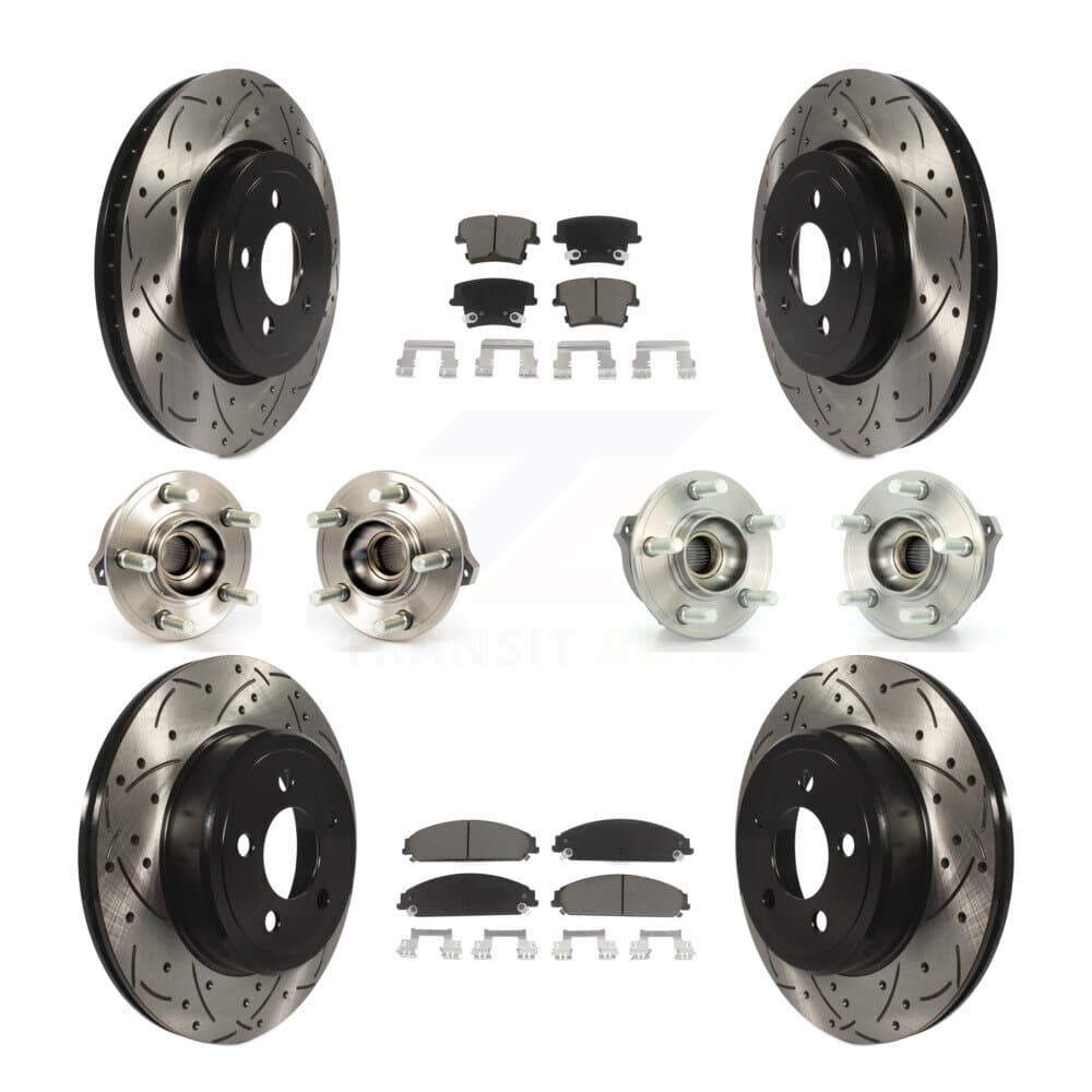 Transit Auto - KBB-119840 - Front and Rear Wheel Bearing and Hub Assembly Kits image 1