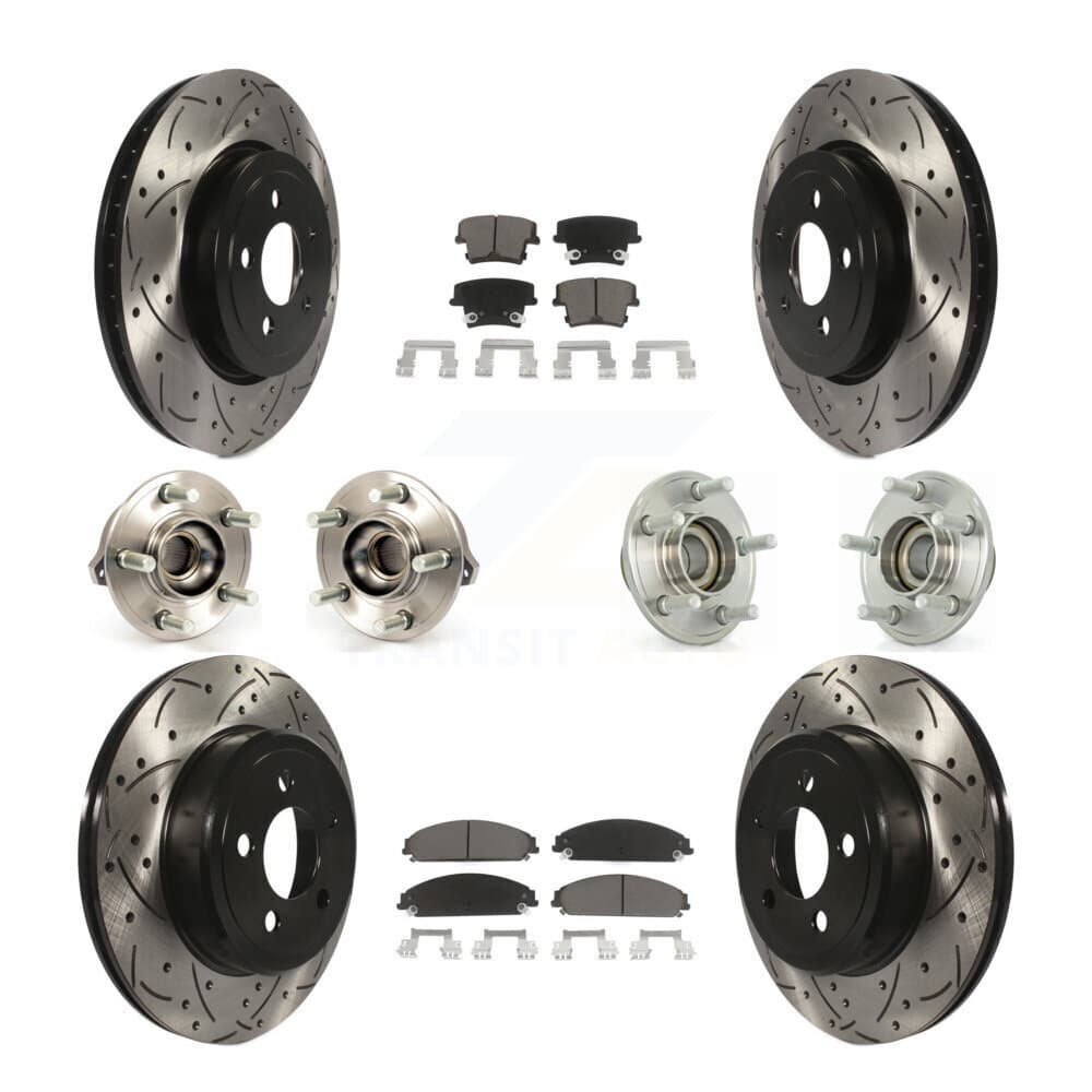 Transit Auto - KBB-119842 - Front and Rear Wheel Bearing and Hub Assembly Kits image 1