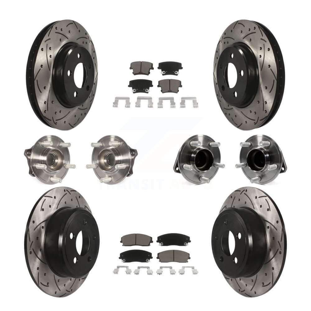 Transit Auto - KBB-119846 - Front and Rear Wheel Bearing and Hub Assembly Kits image 1