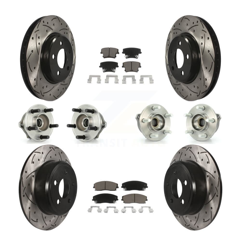 Transit Auto - KBB-119848 - Front and Rear Wheel Bearing and Hub Assembly Kits image 1
