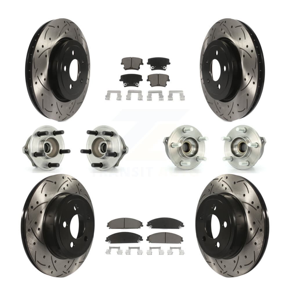 Transit Auto - KBB-119851 - Front and Rear Wheel Bearing and Hub Assembly Kits image 1