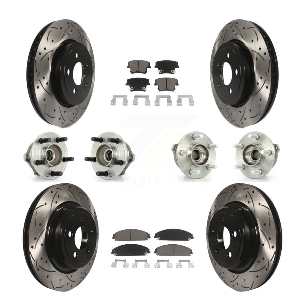 Transit Auto - KBB-119853 - Front and Rear Wheel Bearing and Hub Assembly Kits image 1