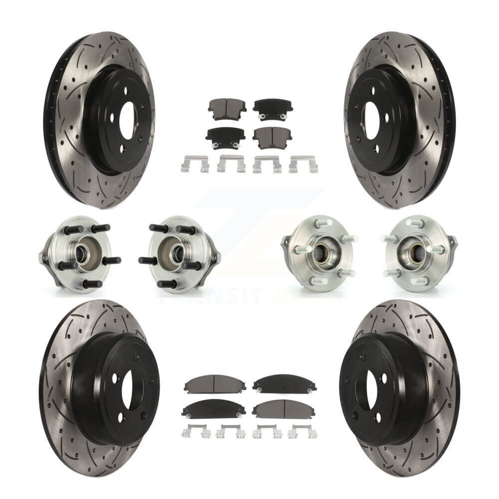 Transit Auto - KBB-119857 - Front and Rear Wheel Bearing and Hub Assembly Kits image 1