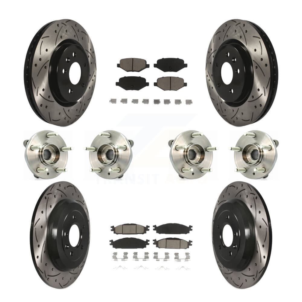 Transit Auto - KBB-119860 - Front and Rear Wheel Bearing and Hub Assembly Kits image 1