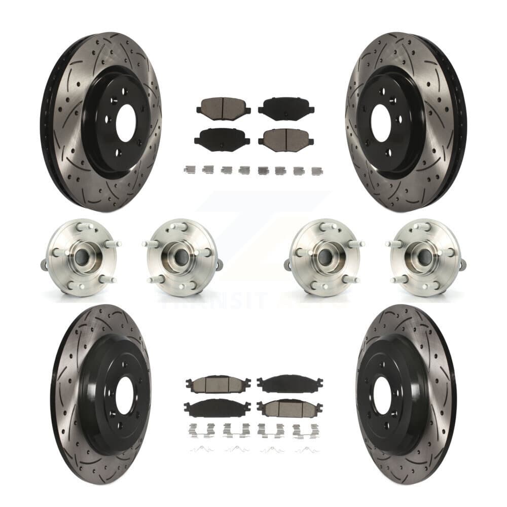 Transit Auto - KBB-119863 - Front and Rear Wheel Bearing and Hub Assembly Kits image 1