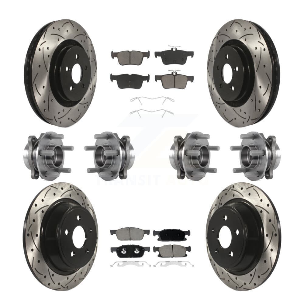 Transit Auto - KBB-119872 - Front and Rear Wheel Bearing and Hub Assembly Kits image 1