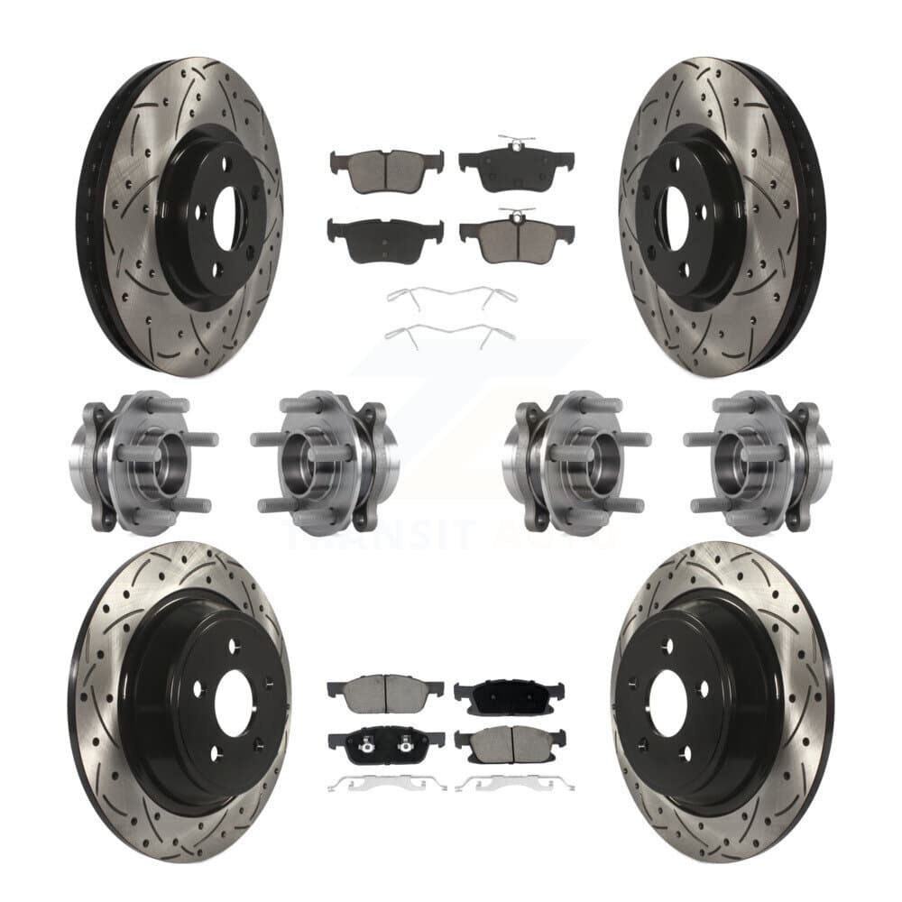 Transit Auto - KBB-119874 - Front and Rear Wheel Bearing and Hub Assembly Kits image 1