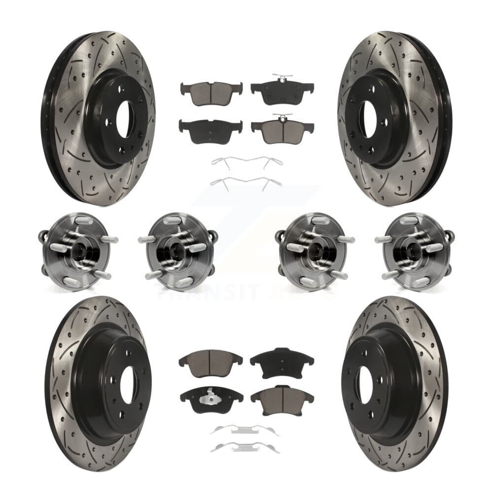 Transit Auto - KBB-119878 - Front and Rear Wheel Bearing and Hub Assembly Kits image 1
