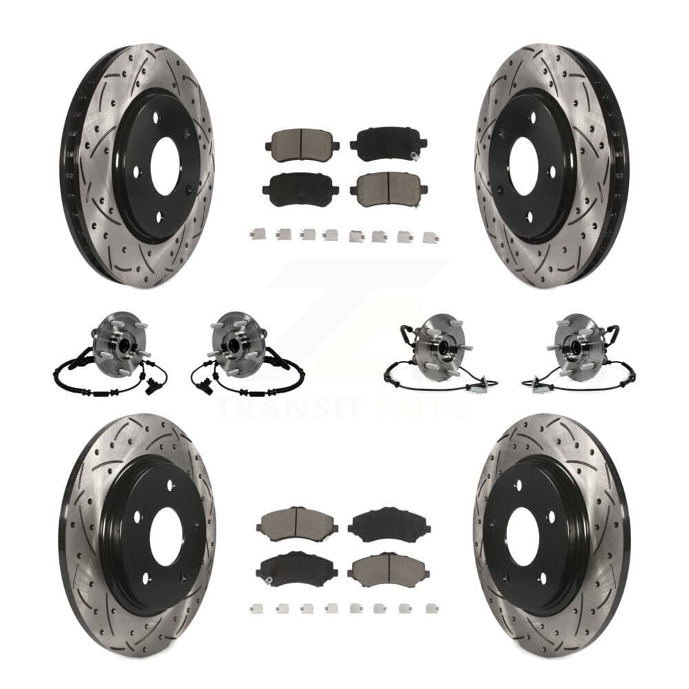 Transit Auto - KBB-119883 - Front and Rear Wheel Bearing and Hub Assembly Kits image 1