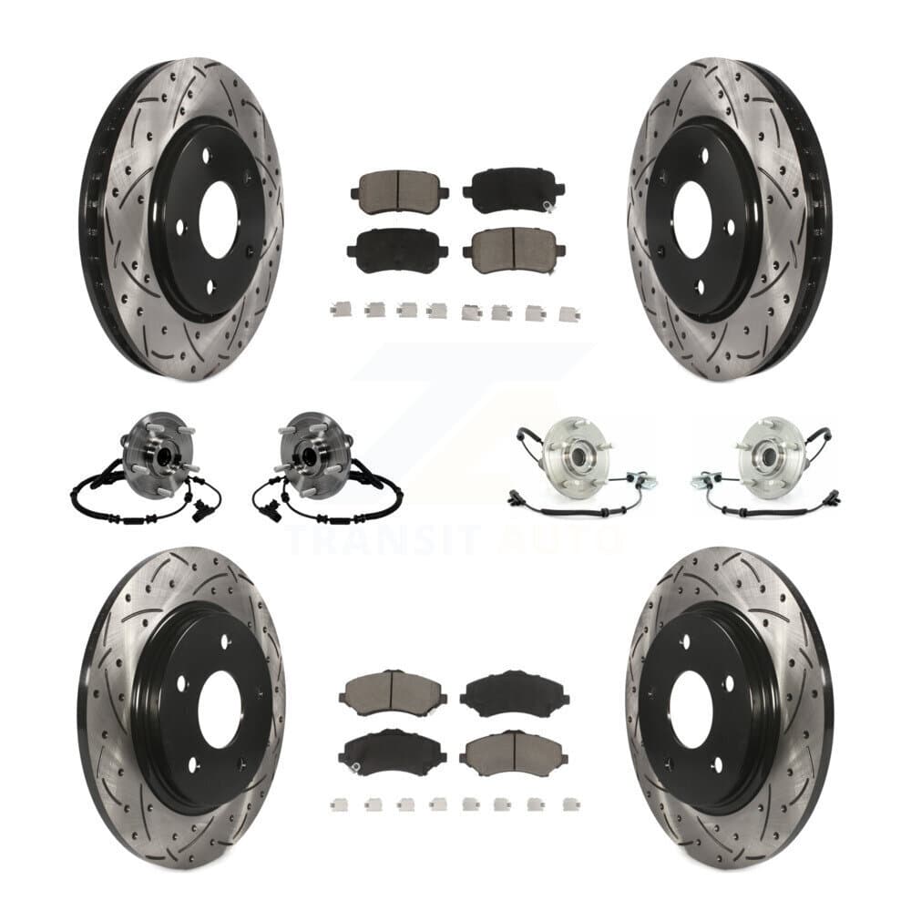 Transit Auto - KBB-119887 - Front and Rear Wheel Bearing and Hub Assembly Kits image 1