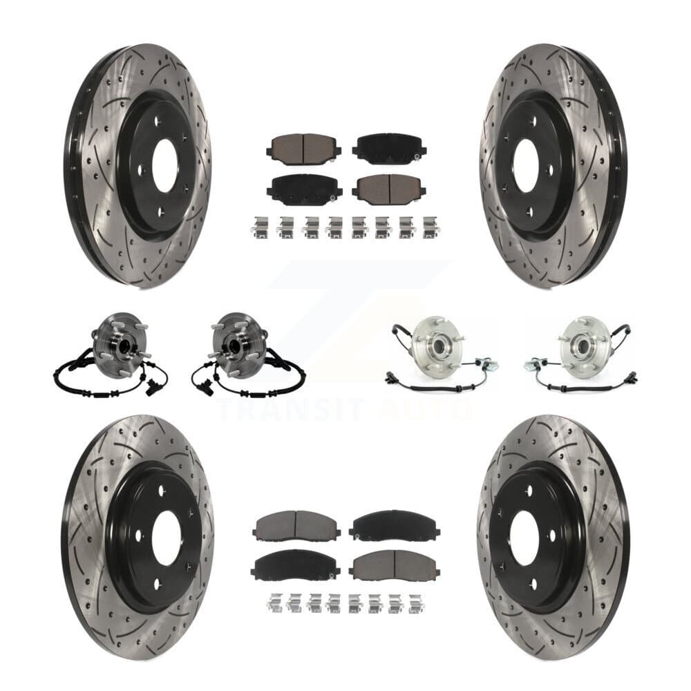 Transit Auto - KBB-119888 - Front and Rear Wheel Bearing and Hub Assembly Kits image 1