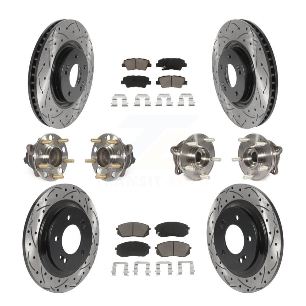 Transit Auto - KBB-119891 - Front and Rear Wheel Bearing and Hub Assembly Kits image 1