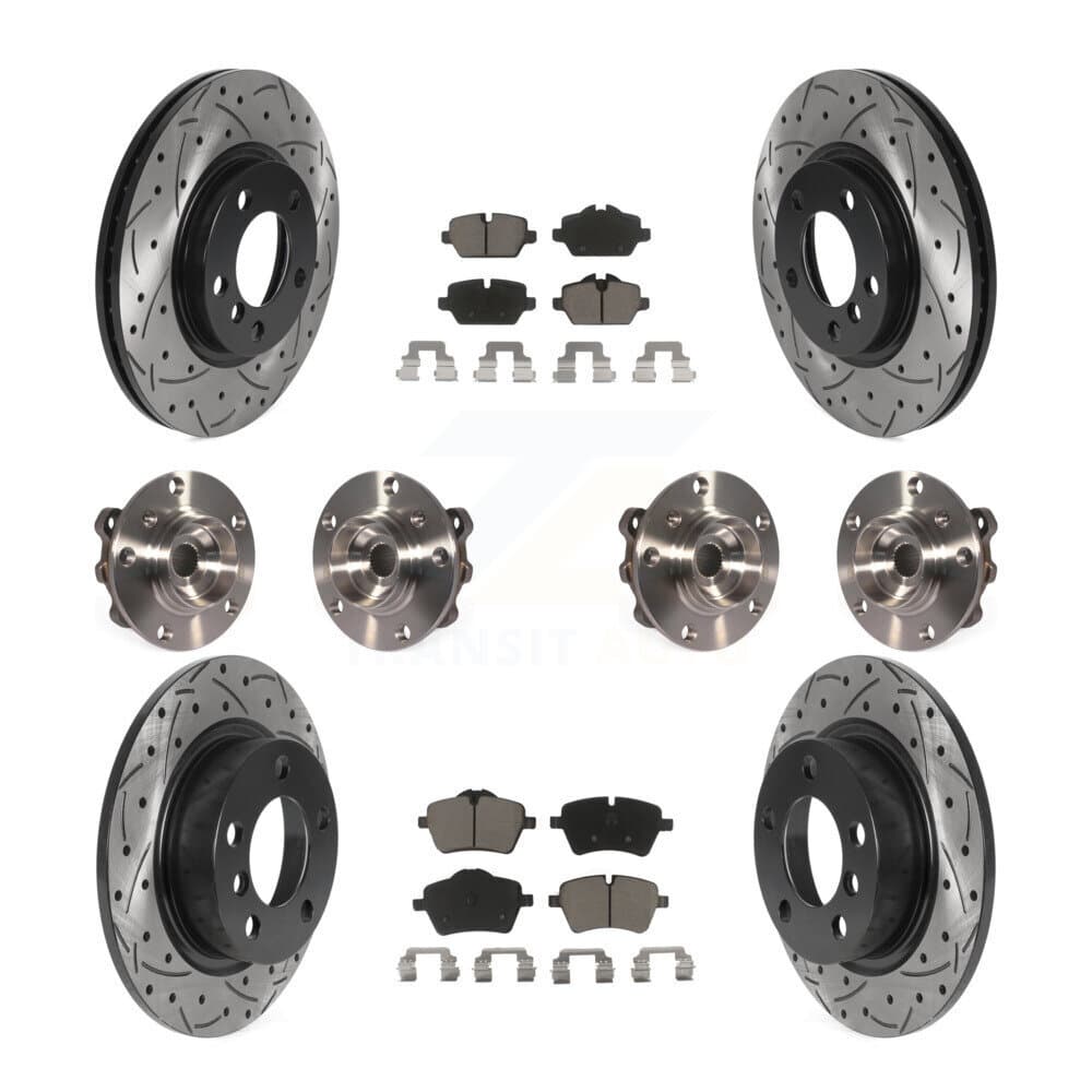 Transit Auto - KBB-119899 - Front and Rear Wheel Bearing and Hub Assembly Kits image 1