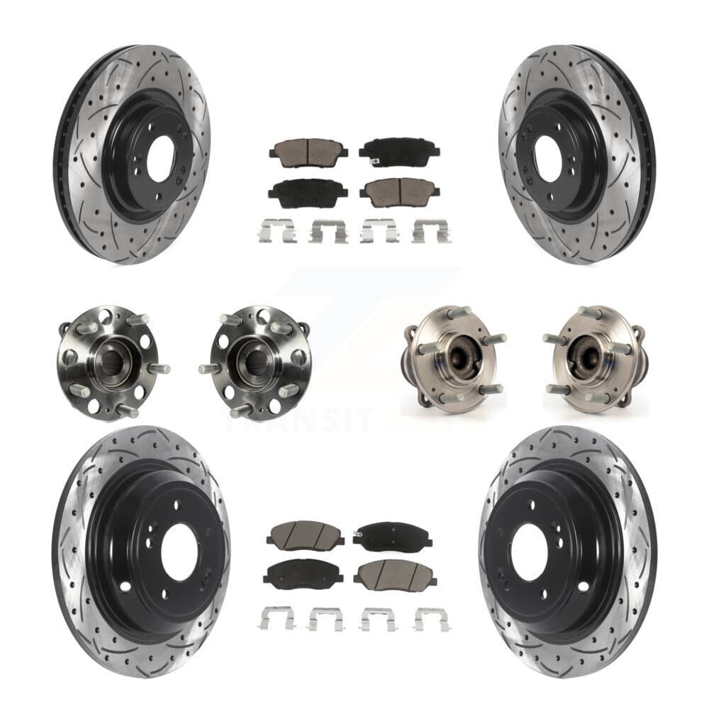 Transit Auto - KBB-119900 - Front and Rear Wheel Bearing and Hub Assembly Kits image 1