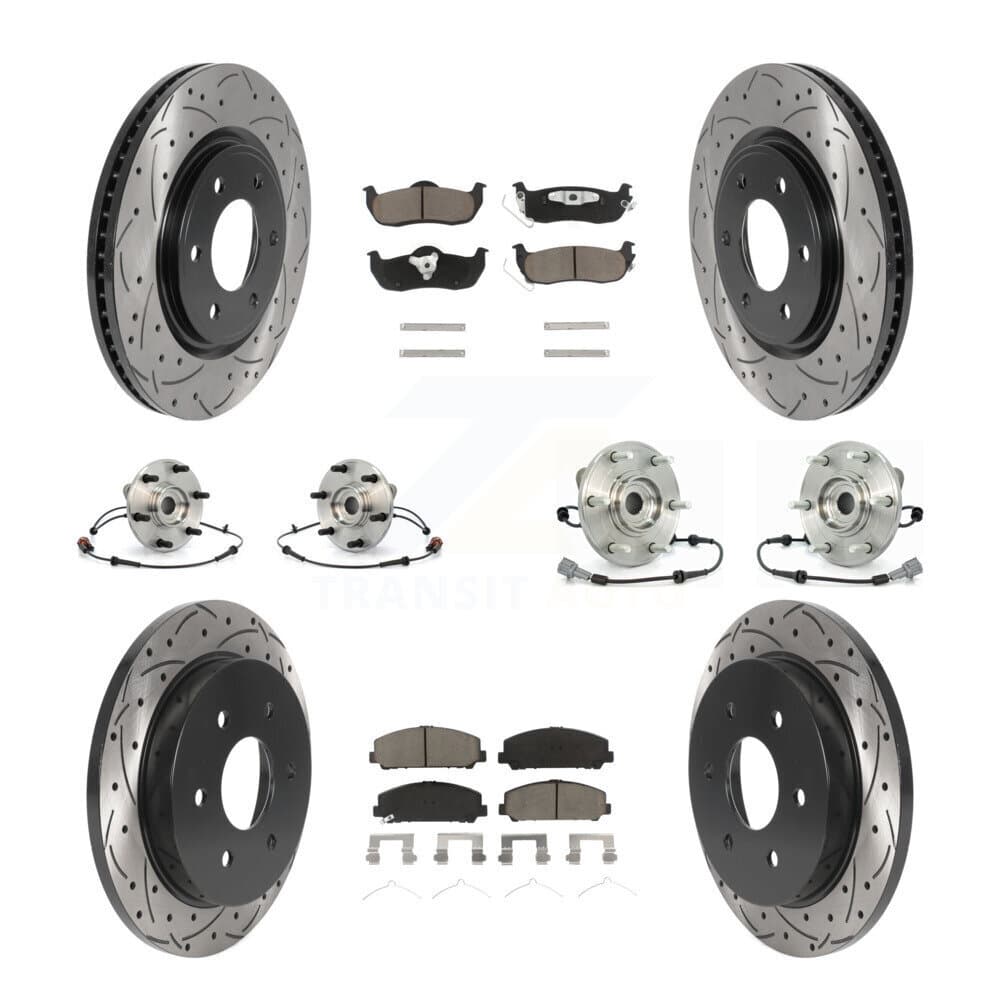 Transit Auto - KBB-119901 - Front and Rear Wheel Bearing and Hub Assembly Kits image 1