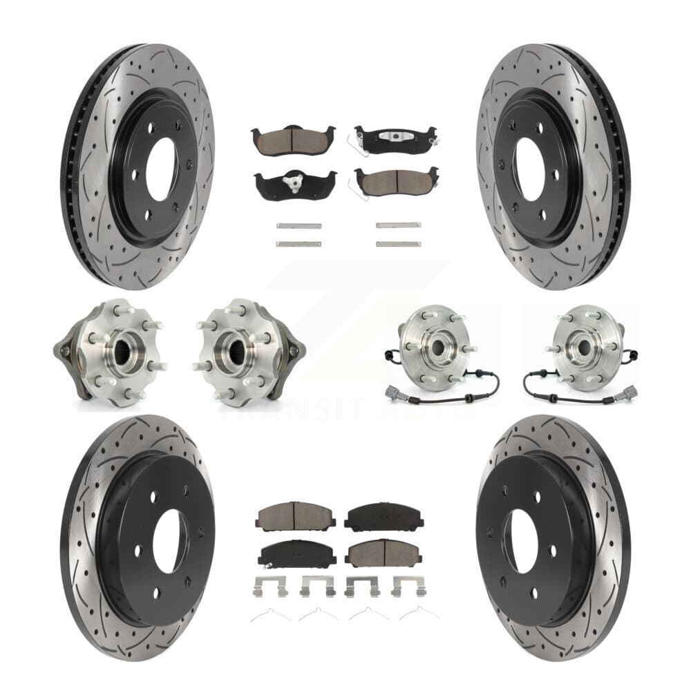 Transit Auto - KBB-119904 - Front and Rear Wheel Bearing and Hub Assembly Kits image 1