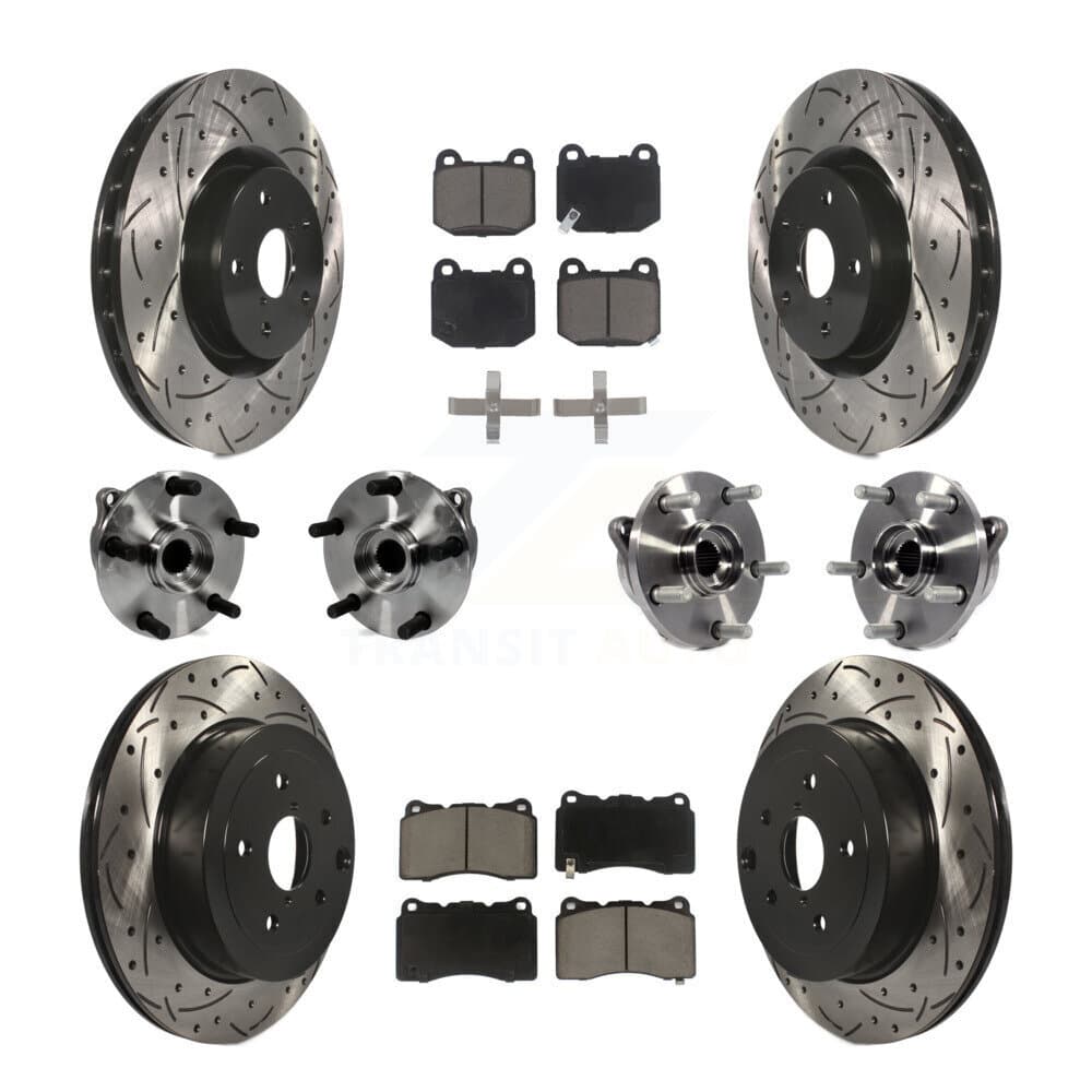 Transit Auto - KBB-119913 - Front and Rear Wheel Bearing and Hub Assembly Kits image 1