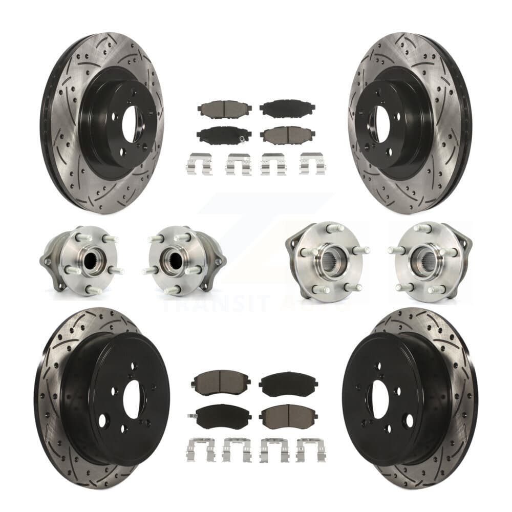 Transit Auto - KBB-119919 - Front and Rear Wheel Bearing and Hub Assembly Kits image 1
