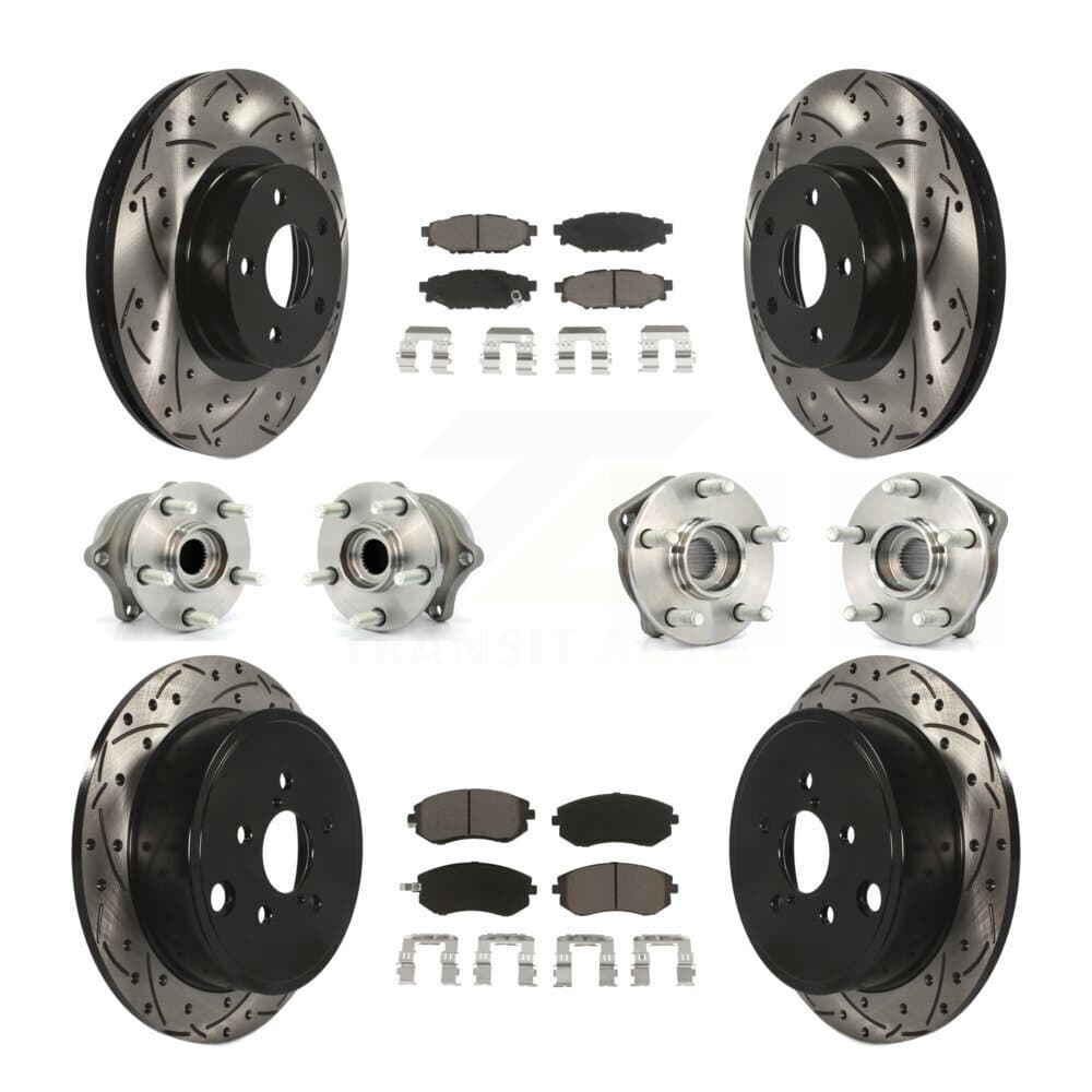 Transit Auto - KBB-119920 - Front and Rear Wheel Bearing and Hub Assembly Kits image 1