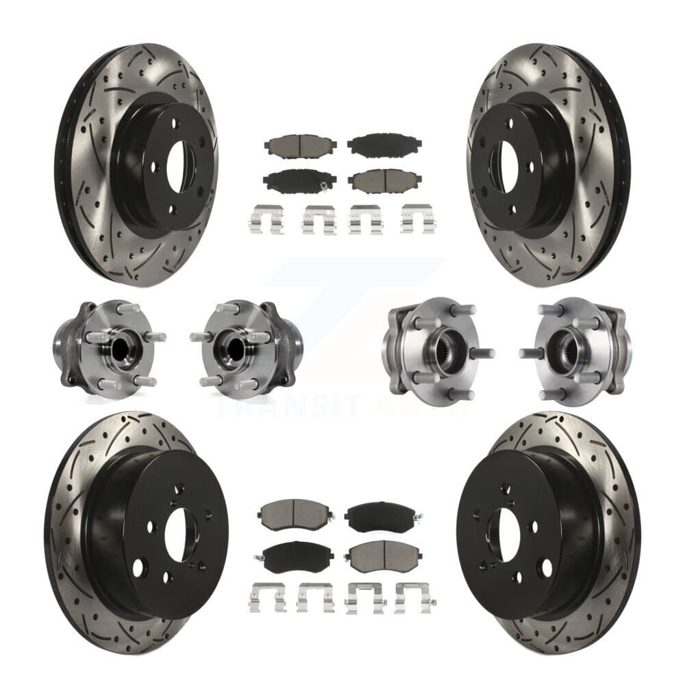Transit Auto - KBB-119923 - Front and Rear Wheel Bearing and Hub Assembly Kits image 1