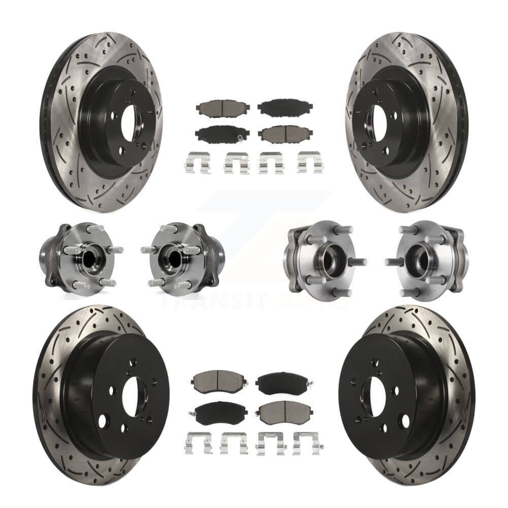 Transit Auto - KBB-119935 - Front and Rear Wheel Bearing and Hub Assembly Kits image 1