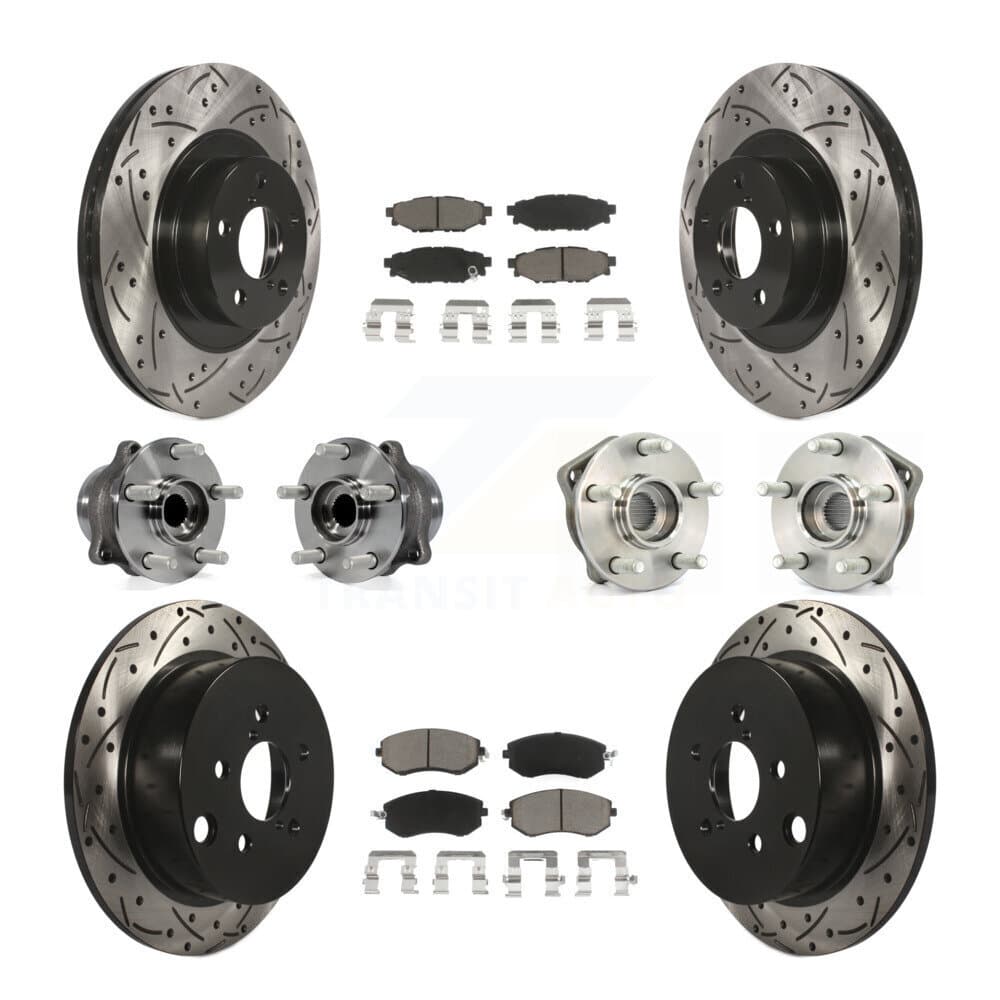 Transit Auto - KBB-119939 - Front and Rear Wheel Bearing and Hub Assembly Kits image 1